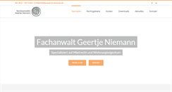 Desktop Screenshot of anwalt-in-hannover.de